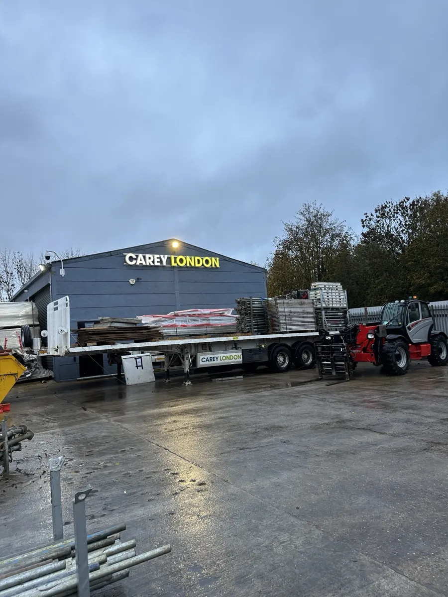 Carey London yard building at Frogmore with CCTV and lighting installed by SEG