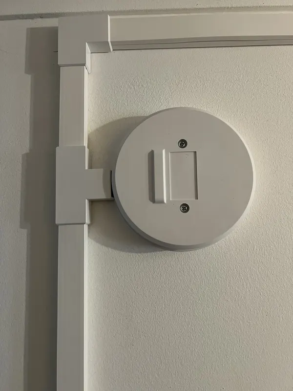 Test switch fitted to the trunking