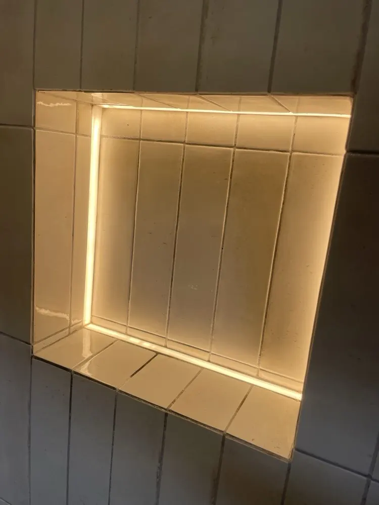 Shower niche LED strip working again