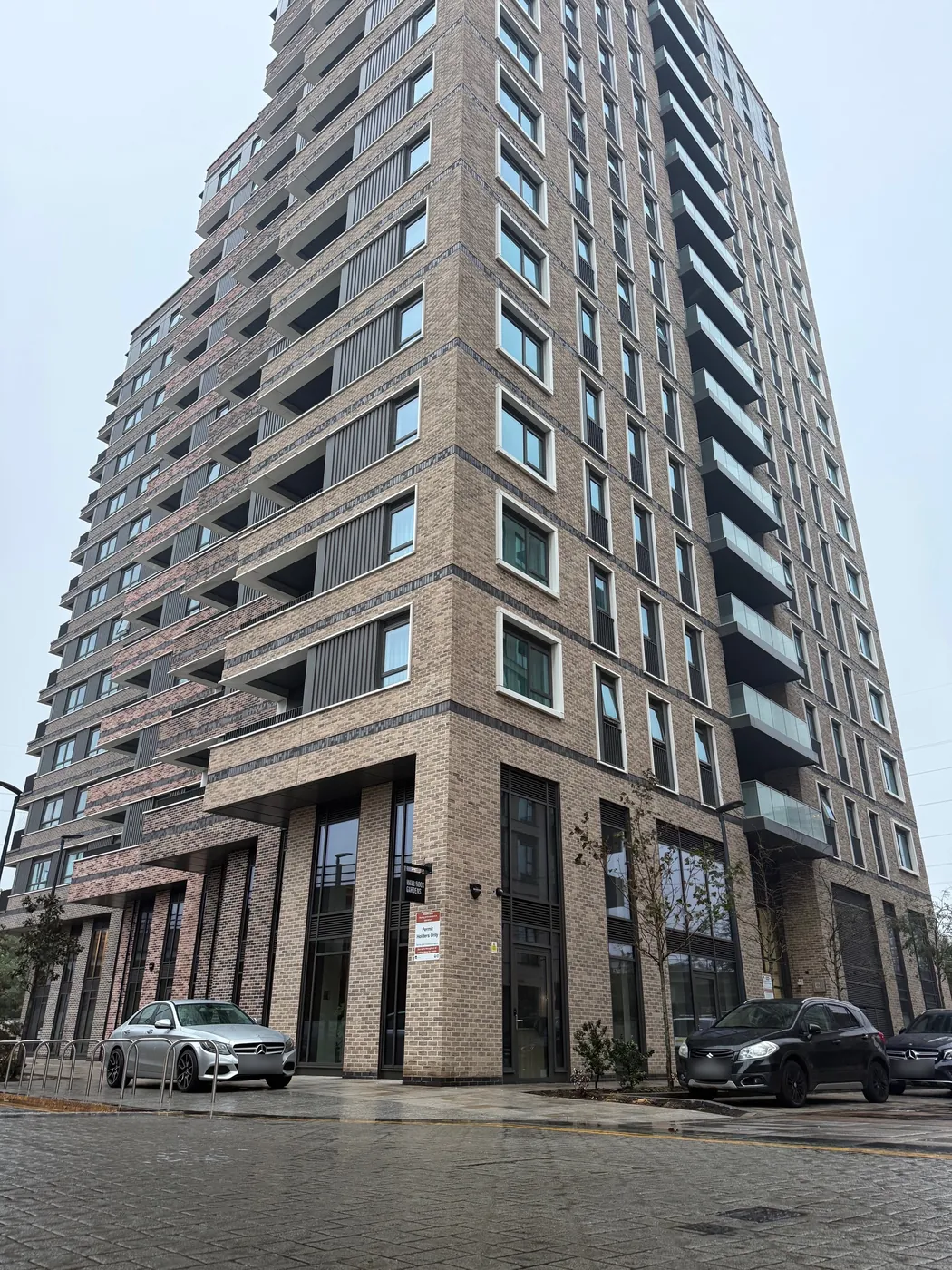 Wallbrook Gardens, a residential tower of 105 apartments in Canning Town, London